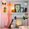 Andere feestelijke feestartikelen Halloween-decoraties Hangend spookornament Pompoen St Windzakhanger voor buitenbar Achtergrond D Dhwhe