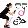 Faixas de resistência 5 níveis yoga puxar corda alças elásticas esportes bodybuild casa ginásio treino muscular treinamento tubo de borracha banda 230406