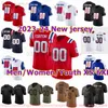 カスタムS-6XL DIY NCAAフットボールジャージーステッチ1 Camnewton 10 MacJones 11 Julianedelman 54 Donthighightower 25 Sonymichel 81 Jonnusmith 9 Matthewjudon Jerseys