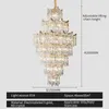 Light Luxury Chandelier Living Room Lamp Postmodern 2023 New Crystal Chandelier Modern Simple Atmosphere Diningroom Bedroom Lamp