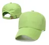 Cappello da lettera di marca di marca Versione corretta di alta qualità B Fori lavati di Parigi per realizzare vecchi berretti da baseball Francia A6