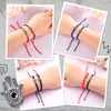 Charm Bracelets Evil Eye For Women Handmade Lucky Bracelet Mexican Red Blue Black Rope String Protection Hasma Hand Thread Adjustable Amauy