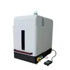 closed cover laser marking machine with rotary axis for rings bracelet and jewelry