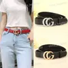 Belts Designer Luxury Belts Man ladies jeans Fashion Genuine Leather Women Belt For Men Letter Double Buckle G Mens With Box