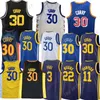 Stephen 30 Curry Jersey Chris 3 Paul Green Klay 11 Thompson Andrew 22 Wiggins maglie City Home Away 2022 23 24 Uomini Taglia S M L XL 2XL