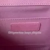 23p Top Leather Women's Bag Double Backpack Luxury Designer Handbag Classic Fashion As 10a One Shoulder Pink Mini Lingge Reproduction Spring Summer bags