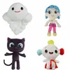 メーカーの卸売4つのTrue and the Rainbow Kingdom Purple Cat Toys Toys Cartoon Animation Film Television Peripheral Dolls for Children's Gifts