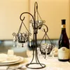 Bougeoirs Style nordique décor à la maison support Vintage décoration métal Table à manger Portavelas articles décoratifs WZ50CH