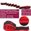 Resistance Bands 8 Grid Yoga Pull Strap Belt Elastic Stretching Fitness Gymnastics Training Rope Pilates Home Gym Workout Women