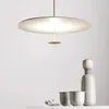 Pendant Lamps Modern Black And Golden Postmodern Retro-reflector Kitchen Bedroom Creative In Minimum Hang Lamp Space