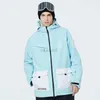 Altri articoli sportivi Set di tute da neve per uomo e donna Abbigliamento da snowboard Impermeabile Sport all'aria aperta Costume Abbigliamento da sci Giacca e pantaloni invernali HKD231106