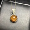 Braccialetti di collegamento Quarte naturale pendente con sfera di cristallo rutilato fatto a mano da donna pietra preziosa curativa per gli amanti fidanzata 1 pezzo