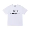 2023SS 남성용 TSHIRT 봄/여름 트렌드 패션 짧은 슬리브 티셔츠 고품질 자카드 여자 남성용 의류 크기 M-XXXL 컬러 흑백 W342