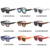 2023 Lunettes de soleil en gros designer de luxe nuances personnalisées femmes designer noir marque lunettes de soleil hommes lunettes de soleil carrées pour hommes