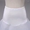 Kvinnors sömnkläder kvinnor underkläder vit hoop kjol petticoats vuxna retro crinoline slip underskirt fluffy lång brud bröllopsklänning A033