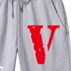 Vlone Brand Mens Shorts Running Shorts Beach Spring Summer Loose Men's and Dames Casual Fashion Trend Sports Elastic Cotton Shorts