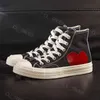 Designerskor Mens Comes des Garcons casual skor för tjej tayler vulkaniserade sneakers pojke skateboard kvinnor skate skor