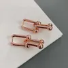 High-quality Designer Earrings Women T Logo Studs Luxury Charm Retro Earring Fashion Accessories Jewelry 4564