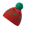 Berets Chapéu de Natal para Kid Skullies Beanies Árvore Vermelho Inverno Criança Verde Beanie Chapéus Cap Crianças Malha