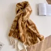 Scarves Women Leopard Scarf Winter Fashion Warm Shawls And Wraps Bandana Pashmina Long Luxury For