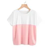 Kvinnors T-skjortor Eleganta blusar Top T-shirt Korean Fashion Acubi White Grunge Clothes For Summer Tops Style Eesthetic Clothing Woman Y2K