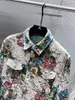 2023 Luxury men's Jacket Fashion button Trench coat Men's coat Autumn/Winter Men's Designer Jacket High Quality Printed Coat Asian size M-3XL