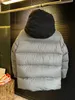 Luxe France Mens Down Jacket Lettre Monclair Tricoté Femmes Parkas Panneau Manteaux décontractés Bomber Vestes Designers Hommes S Clothing001 00 taille M-3XL