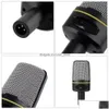 Microphones Professionnel USB condensateur Microphone Studio enregistrement sonore trépied pour Ktv karaoké ordinateur portable ordinateur de bureau Drop Deli Dhl60