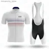 Cykeltröja sätter Gore Cycling Wear Cycling Jersey Set Summer Cycling Wear Mountain Bike Clothes Bicyc Clothing Mtb Bike Cycling Clothing Q231107