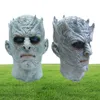 Movie Game Thrones Night King Mask Halloween Realistic COSTRAY COSTUTTO DI COSTUMENTO MASCHIO DI PARTY LAGO MASCHIO PREPEZIONI DI ZOMBIE ADULTO T2001167684988