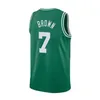 Jerseys de basquete masculino Jayson 0 Tatum Jaylen 7 Brown 36 Smart 44 Williams III 42 Horford 9 Branco 11 Pritchard 12 Williams 13 Brogdon Impresso Bostons Celtices Jersey