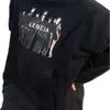 Klassiska lösa designer hoodies män hoody balencigaas mens tröja tröja xxxl modemärke Paris 23SS Autumn New Figure Terry OS för män och kvinnor W004 MSLO