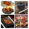 Griglie per barbecue Griglia per barbecue portatile Cottura Griglia per barbecue in acciaio inossidabile Mini griglia per barbecue pieghevole Parco domestico Picnic Accessori per barbecue all'aperto 230404