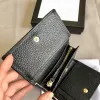 Designer Luxurys plånbok för kvinnor Mens Cardholder äkta läder Casual Coin Pocket Fashion Purse Small Bags Card Holder For Woman Cowhide Plånböcker 231165D