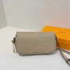 Handtas luxe damesontwerpster tas hoogwaardig reliëf met een reliëf patroon damesmode tas modezak klassiek merk crossbody tas met doos G2304