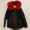 Designer heren donsjassen Stylist Coat Parka Topkwaliteit Klassiek pufferjack Groot echt bont Dikke donsjassen Damesveren Wndproof bovenkleding Afneembare hoed