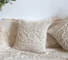 Cuscino 2023 Boho Cover 45x45cm Copriletto in cotone ricamato Custodia decorativa per divano letto Sedia Home Decor