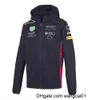 Herrjackor F1 Formel One Racing Suit Long Seve Jacket Windbreaker Spring Autumn Winter Team 2021 Ny jacka varm tröja Anpassning 0406H23