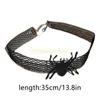 Länk armband sexig gotisk bat krage kedja halloween choker för kvinnor cool steampunk svart mesh halsband cosplay smycken party c9gf