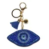 Chaveiros Lanyards L Evil Eye Chaveiro para Mulheres Hamsa Crystal Hand Car Drop Delivery Amdbl