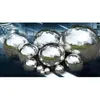 Garden Decorations 5X Stainless Steel Mirror Polished Sphere Hollow Round Ball Ornament76mm