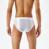 Onderbroek mannen olie glanzende ondergoed briefs lage stijging hoge elasticiteit slipjes vaste uitpuilende zakje onderkijk glanzende gladde comfortabele comfortabel knickers