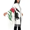 Sciarpe Moda Palestina Sempre Sciarpa con nappe Donna Inverno Autunno Scialli caldi Avvolge le signore palestinesi