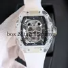 Ys Jb RM052-01 SUPERCLONE Active Tourbillon Montres Montre-bracelet Skull Designer Rm52 Diamant Creux Automatique Mechanica Ceramic502 Montres de luxe