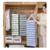 Storage Boxes Breathd Moisture -proof Clothing Hanging Bag Wardrobe Organizer Pvc Organizes Bags Pants