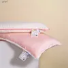 Maternity Pillows Sondeson Luxury Pink 100% Natural Silk Pillow Inner King Queen Bedding 3D Style Pillow For Sleeping Neck Protection Bed PillowsL231106