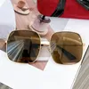 Tasarımcı Modelleri Güneş Gözlüğü Büyük boy güneş gözlüğü kadın moda kare lens altın çerçeve polarize gözlük moda stil erkek güneş gözlükleri locs güneş gözlüğü