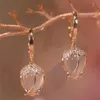 Baumeln Kronleuchter Luxus Edelstahl Vintage Opal Sonnenblume Vielseitige Kristall Ohrringe für Frauen Anhänger Schmuck Party Valentinstag Geschenk