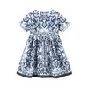 Девушки платья дизайн детей для одежды без рукавов детская одежда принцесса лето для девочки 210y 230406