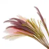 FOUX Pampas Grass Flores decorativas grandes de 100 cm de altura Pampas de grades de grama falsa de caules fofos de caules